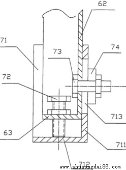 皮帶輸送機械截面示意圖
